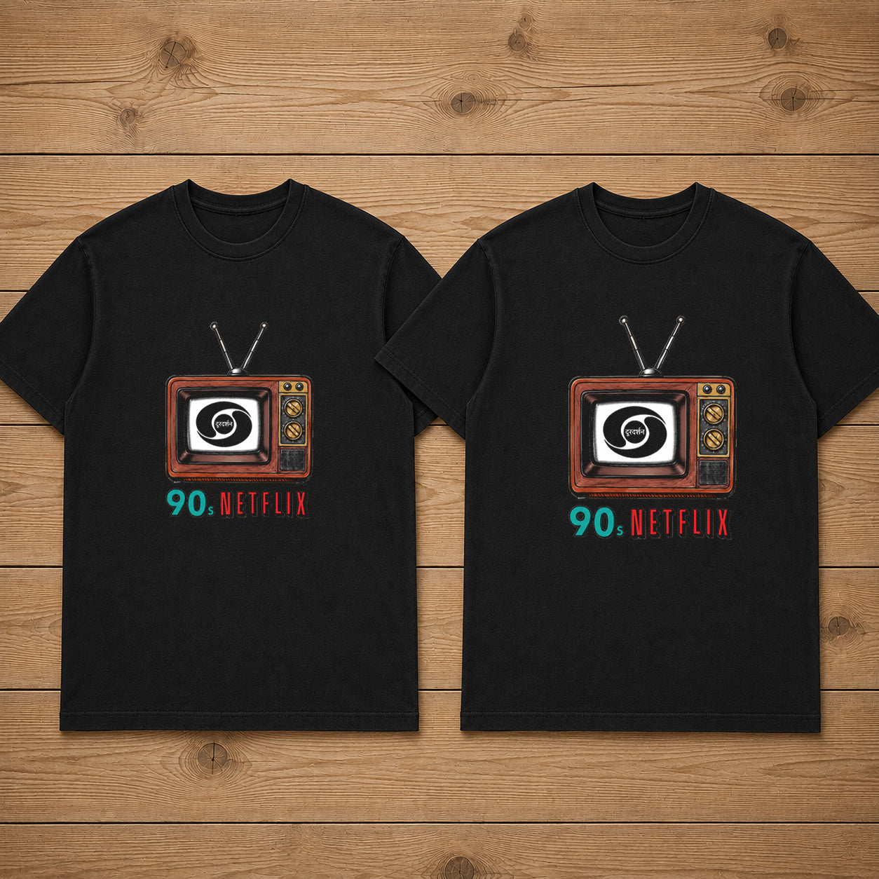 90s Netflix Matching Couples T-shirt