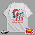 America 1776 land of the free T-shirt