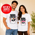 Boo Crew Halloween Matching Couples T-shirt