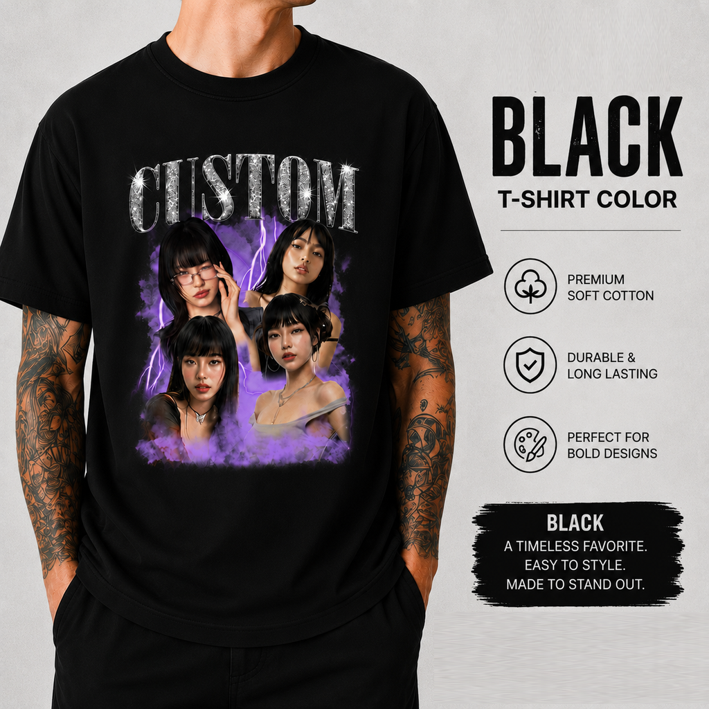 Custom Matching Couple T-shirt Custom acid washed t-shirt Custom Vintage T-shirt