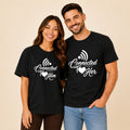 Connected To Her Connected To Him Matching Couples T-shirt