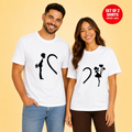 His And Hers Matching T-Shirt (Set of 2)