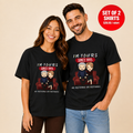 I'm Yours Since 1995 No Returns Or Refunds Matching Couples T-Shirt (Set of 2)