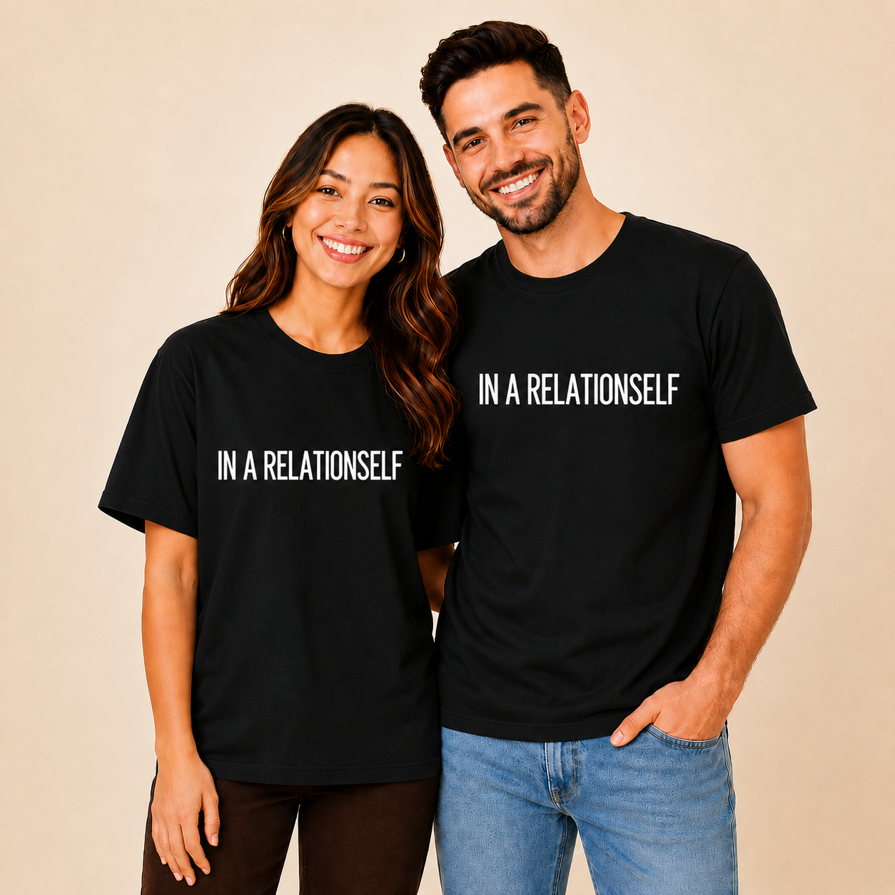 In A Relationself Matching Couples T-shirt