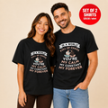 In A World Full Of Chaos Matching Couples T-Shirt (Set of 2)