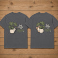 Just Chillin with Mittens Matching Couples T-shirt