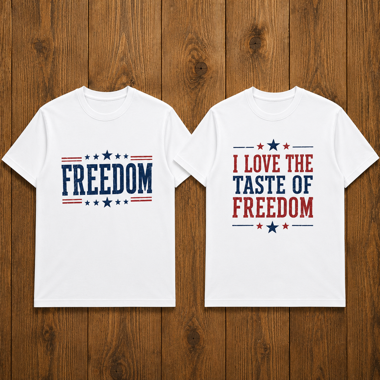 Matching 4th of July Matching Couples T-shirt
