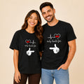 My Heart Only Beats For Her Matching Couples T-shirt