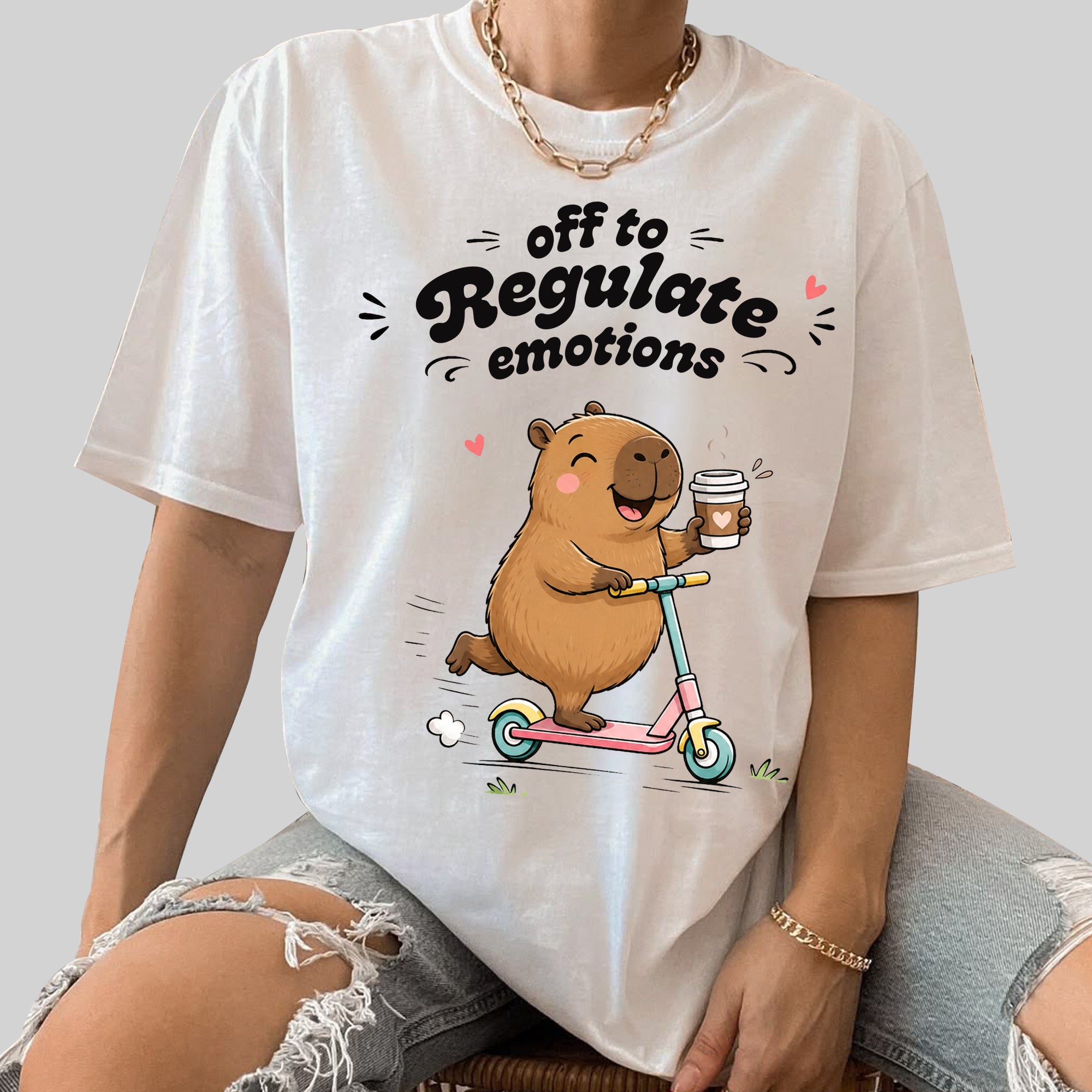 off to regulate emotions capybara