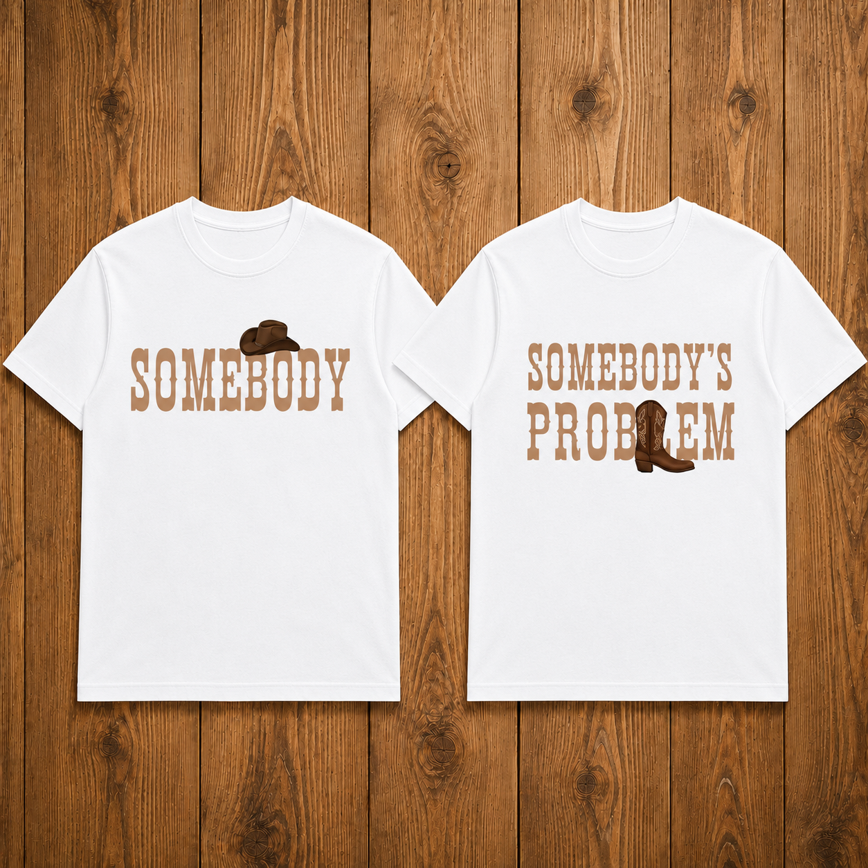 Somebody's Problem Matching Couples T-shirt