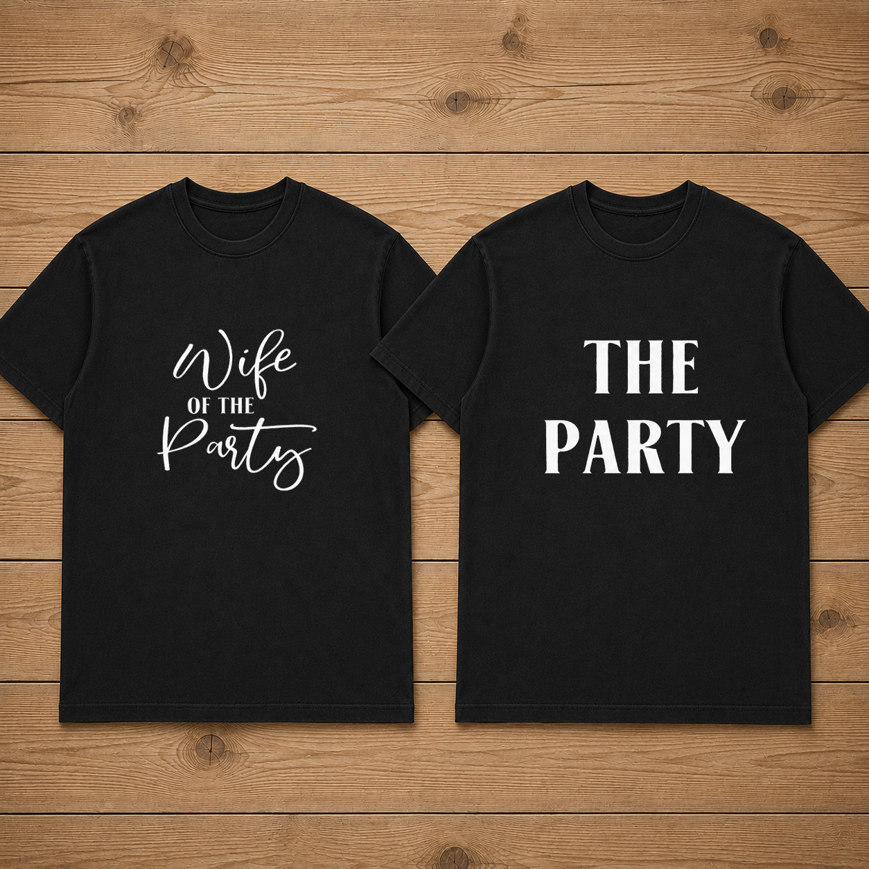 Wife Of The Party Matching Couples T-shirt