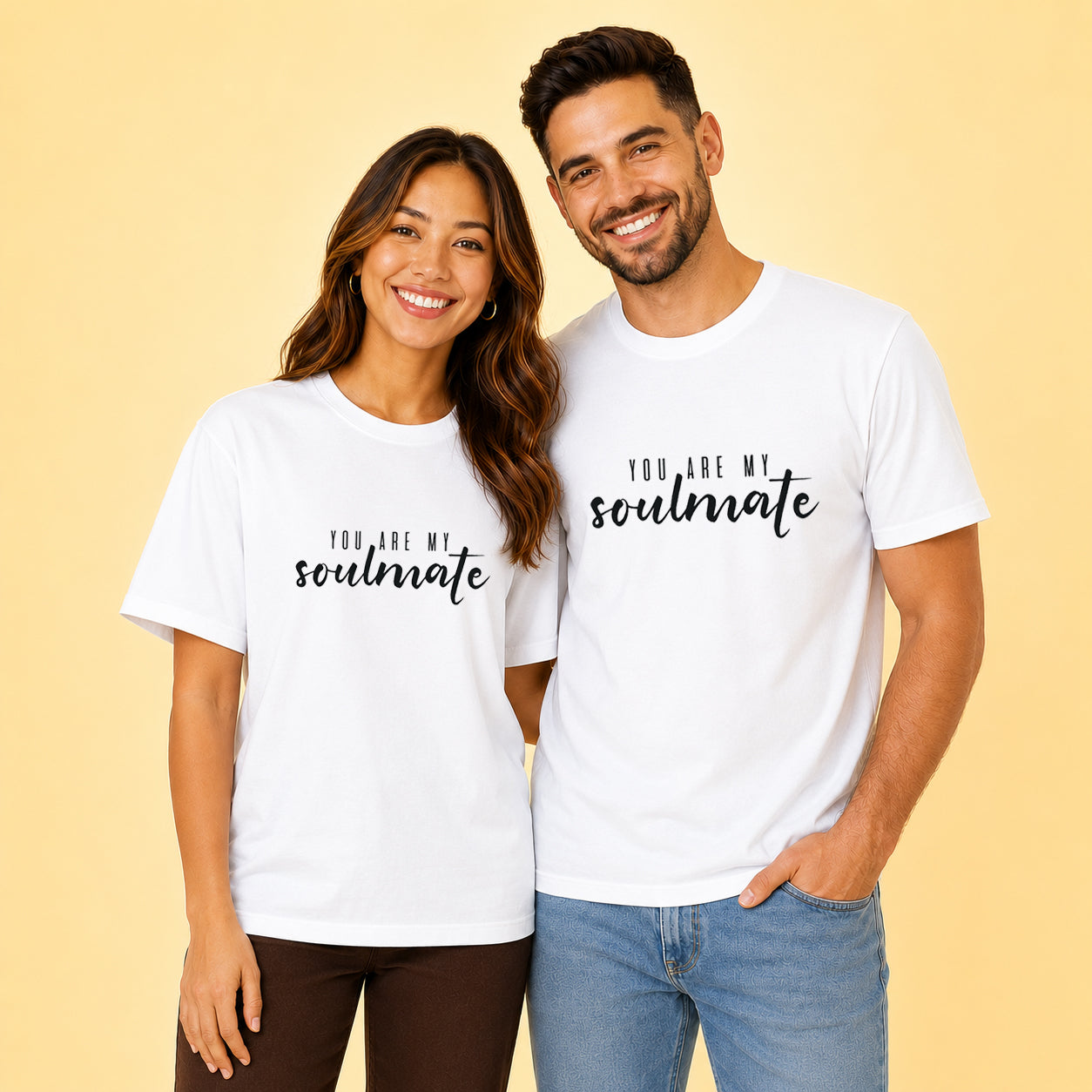 You Are My Soulmate Matching Couples T-shirt