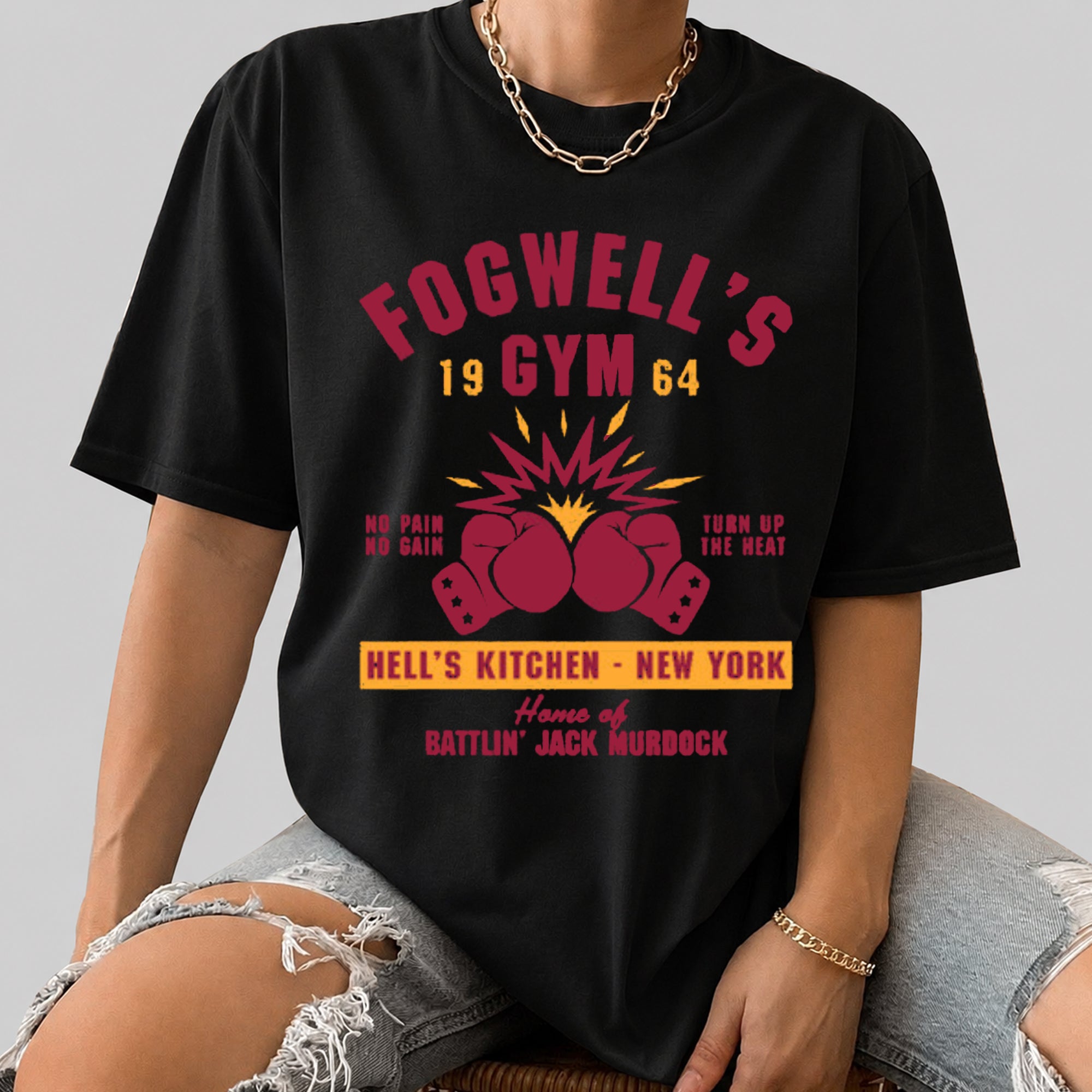 FOGWELL'S GYM - DAREDEVIL T-SHIRT