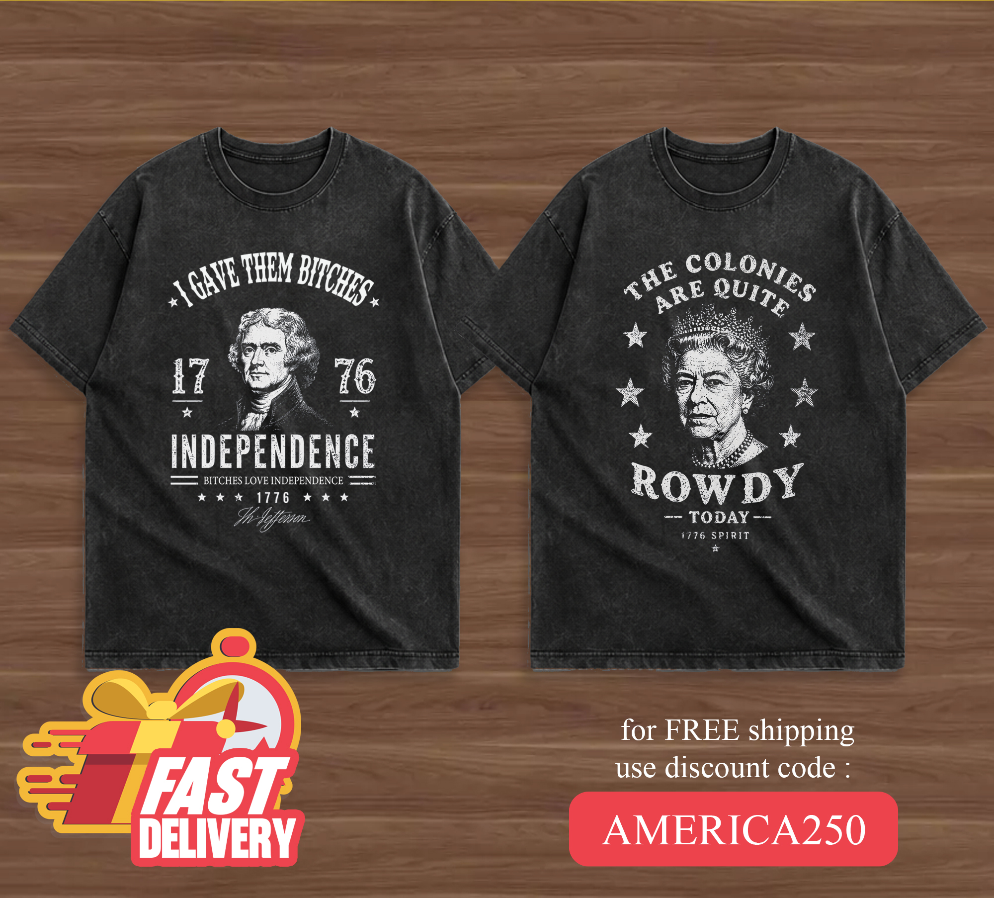 4th of july - i gave them beach tees