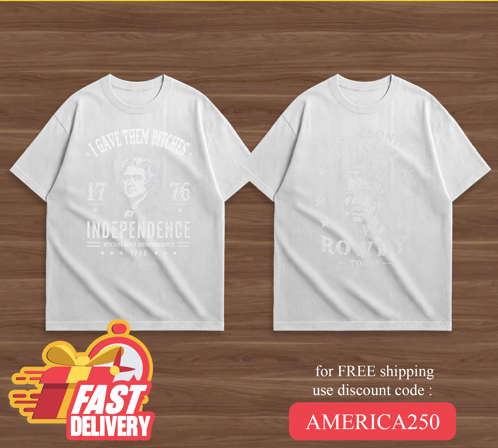 4th of july - i gave them beach tees