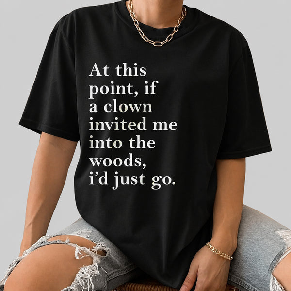 at this point - INTROVERT T-SHIRT