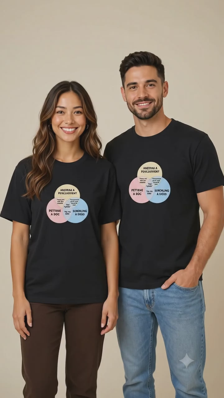 Fighting A Psych Patient Matching Couples T-Shirt (Set of 2)