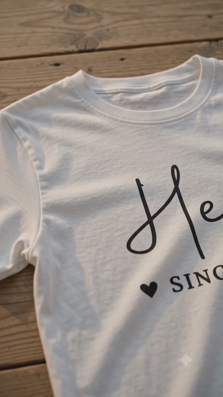 His And Hers Matching Couples T-Shirt (Set of 2)