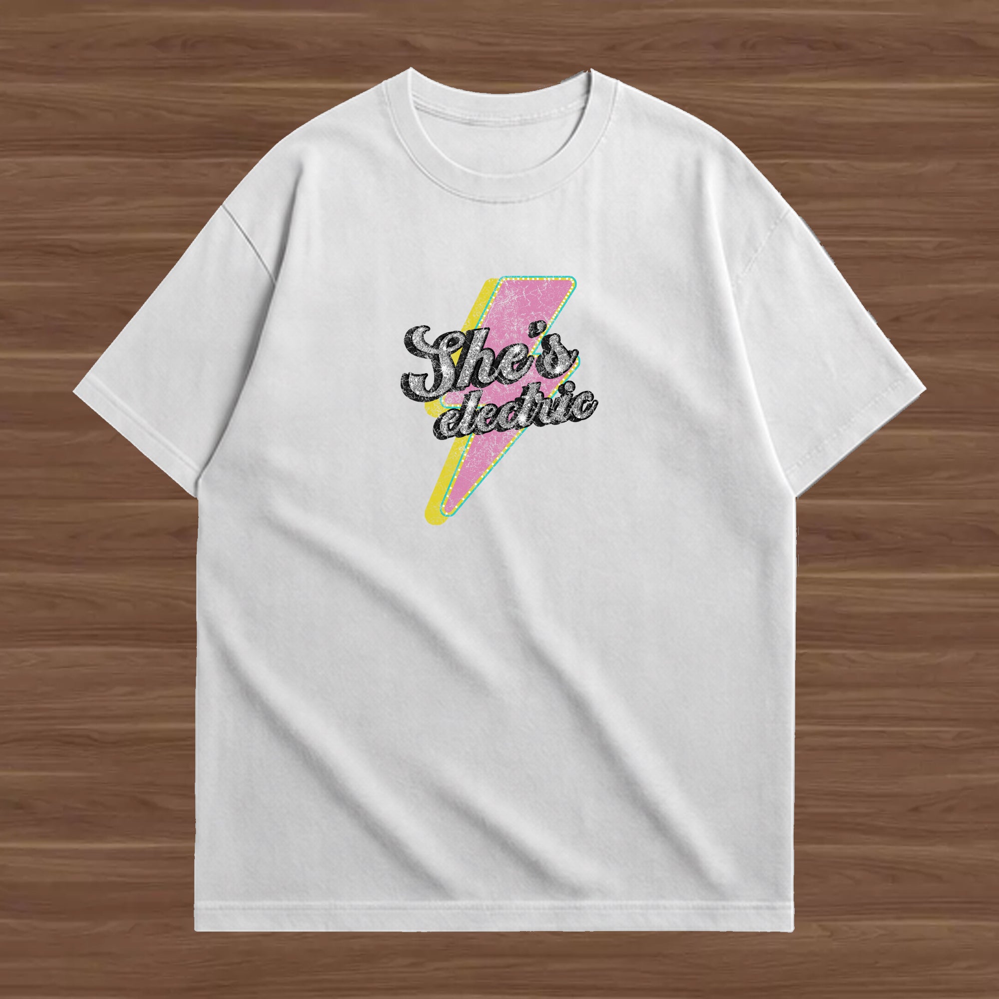 SHE'S ELECTRIC T-SHIRT