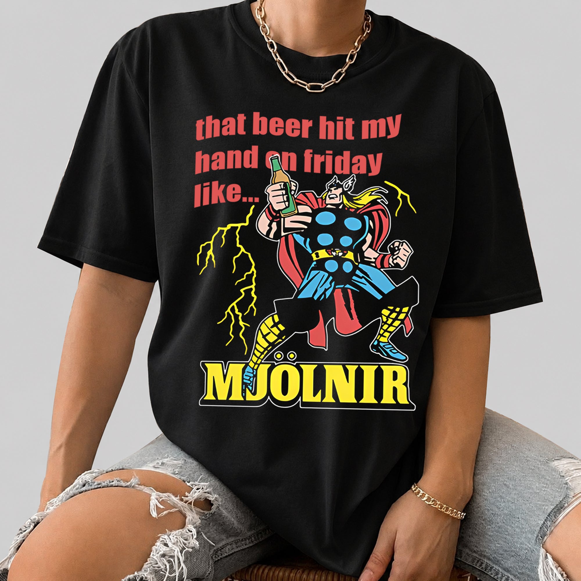 that beer hit my hand on friday like mjolnir