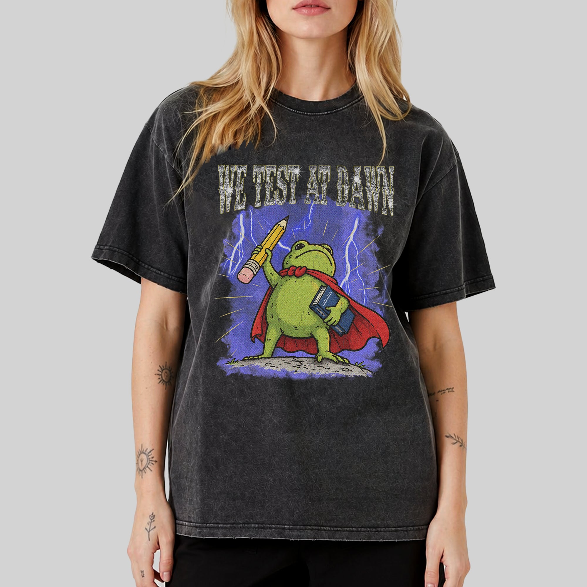 We test at dawn t shirt